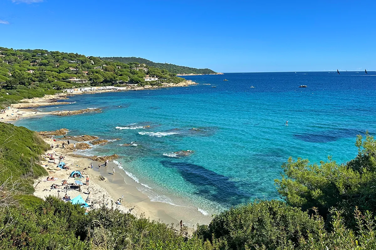 L'Escalet, la plus belle plage de Saint Tropez et Ramatuelle