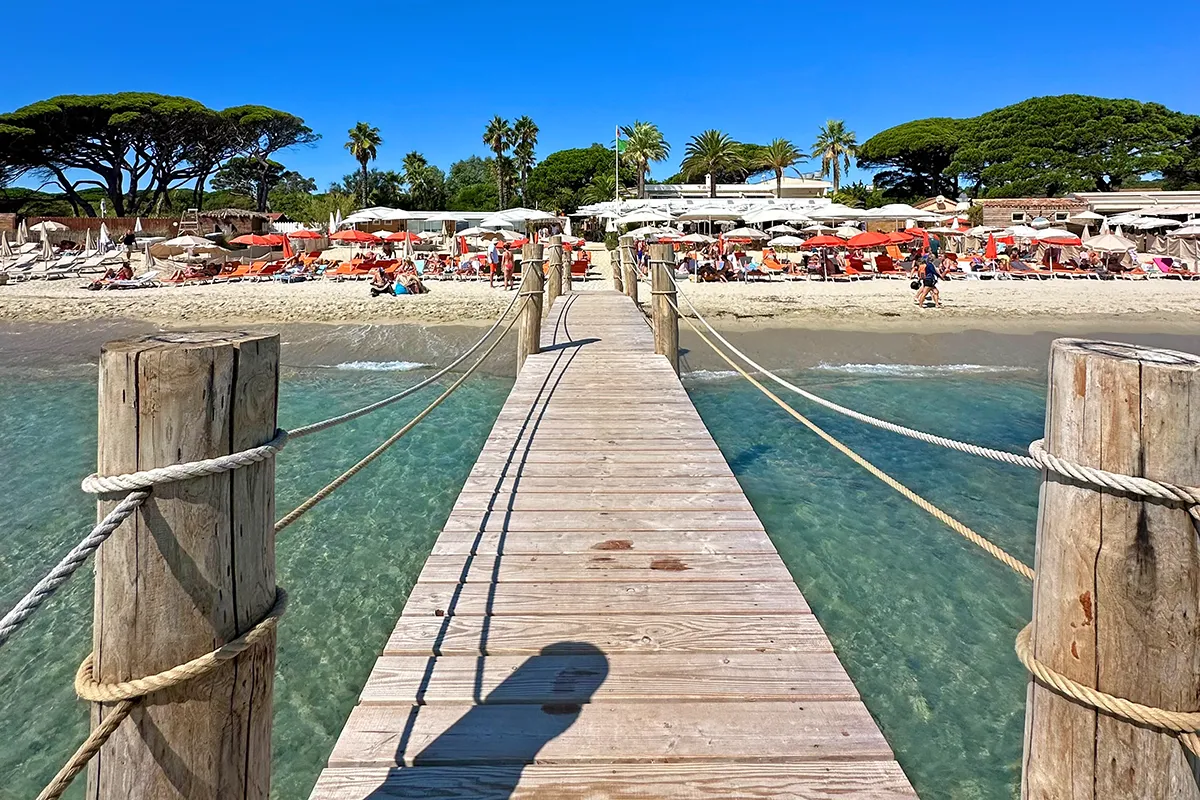 Les plus belles plages de Saint-Tropez : Tahiti Beach