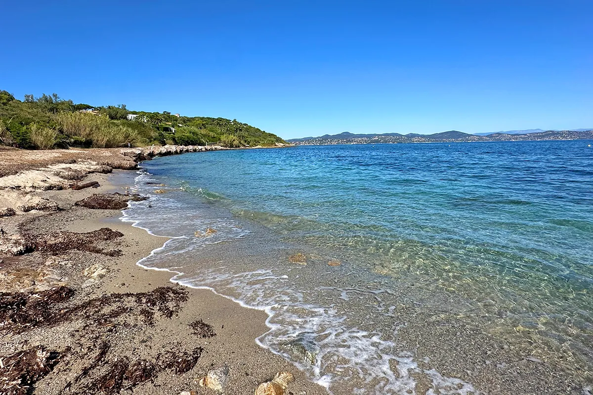 La Moutte, une plage sauvage à Saint-Tropez