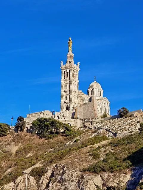 Notre-Dame de la Garde : un incontournable lors d'une visite de Marseille en 1 jour