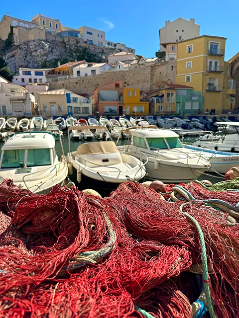 Le Vallon des Auffes, un petit port de pêche