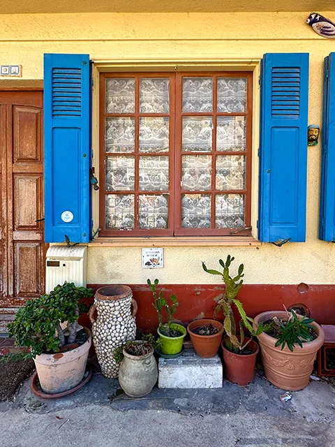 Maisons colorées au Vallon des Auffes à Marseille