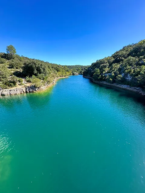 Le début des gorges de Baudinard