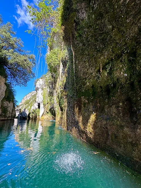 Cascades aux gorges de baudinard