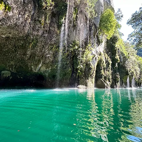 Cascades dans les gorges de Baudinard