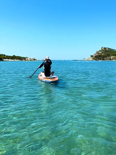 Fair ele tour en paddle de l'île des Embiez