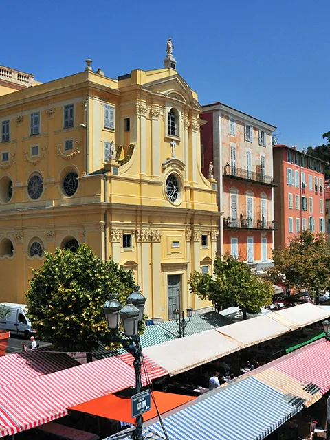 Le marché Cours Saleya à Nice