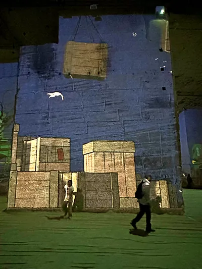 Les Carrières de Lumières aux Baux de Provence