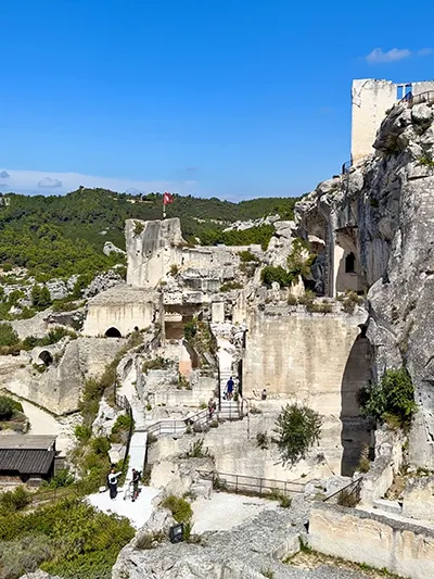 Visiter le château des Baux de Provence