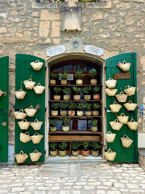 Les boutiques des Baux de Provence