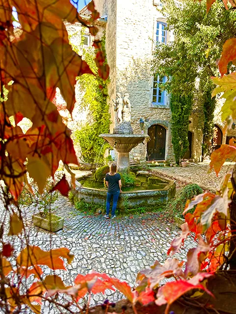 La fontaine moussue de Saignon