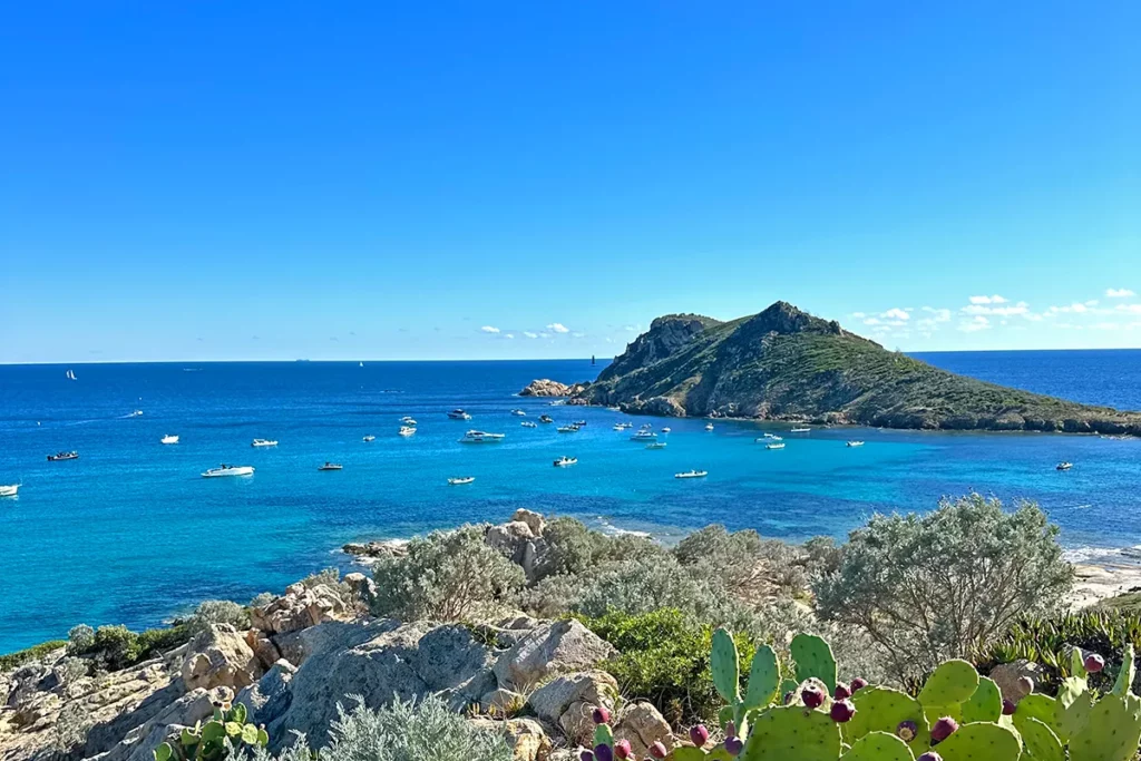 Le cap Taillat dans le Golfe de Saint-Tropez