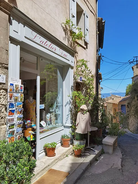 Les ruelles du village de Bonnieux