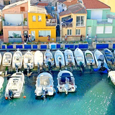 Le Vallon des Auffes, petit port de pêche à Marseille