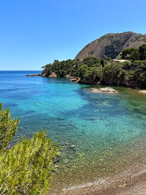 La calanque du Mugel à La Ciotat