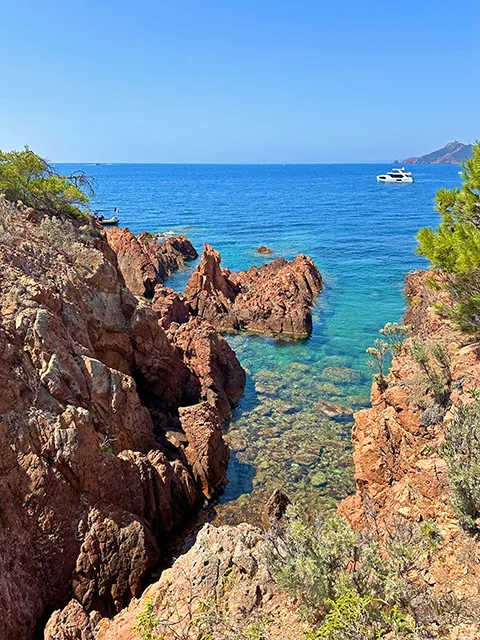 Les criques de la Corniche d'Or - Estérel