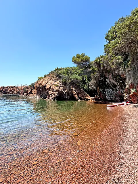 Les criques de la Corniche d'Or - Estérel