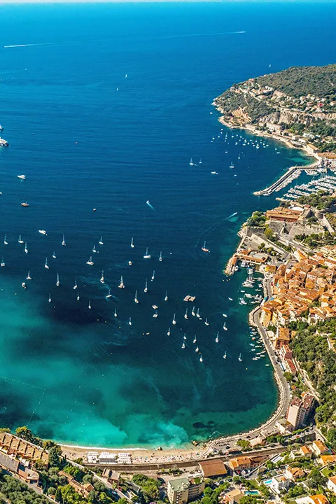 La baie de Villefranche-sur-Mer