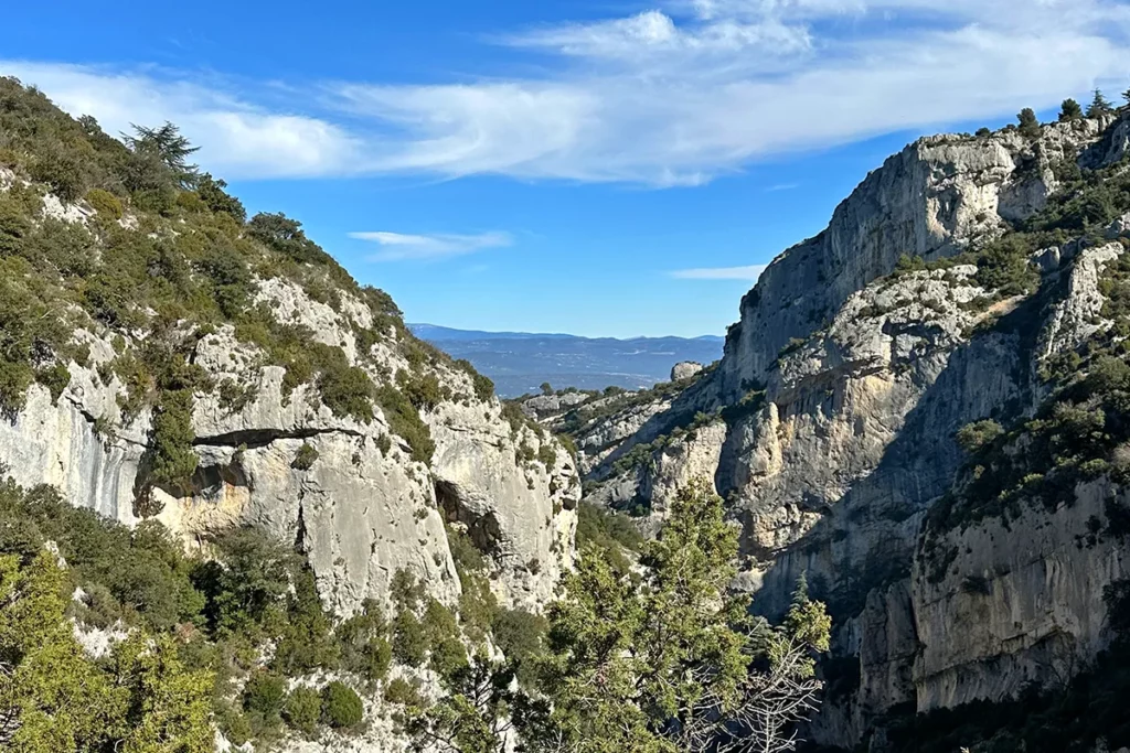 Randonnée du Bastidon à Oppède-le-Vieux